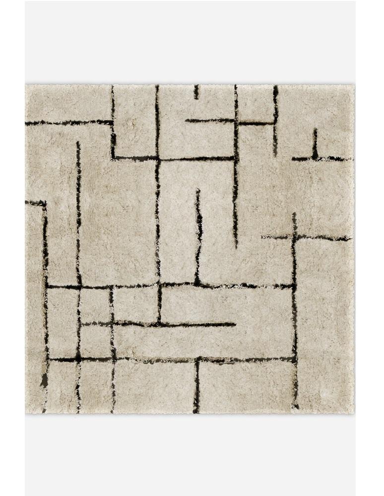 Milan Geometric rug by Janice Joostema
Dimensions: D 200 x W 200 cm
Materials: viscose, linen

Born and raised in Vancouver, Canada, in 1995, of Fijan and Dutch descent, Janice grew up acting and modelling, just like her father when he was
