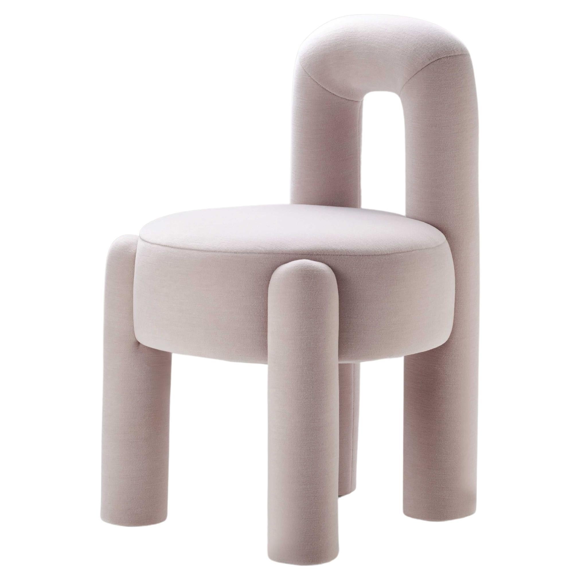 Milan New! Organic Modern Marlon Chair, Light Kvadrat by Pietro Franceschini
