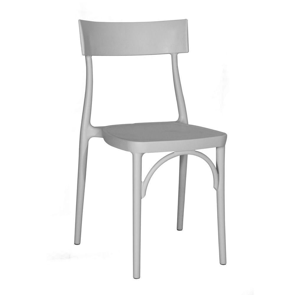 polypropylene plastic dining chair