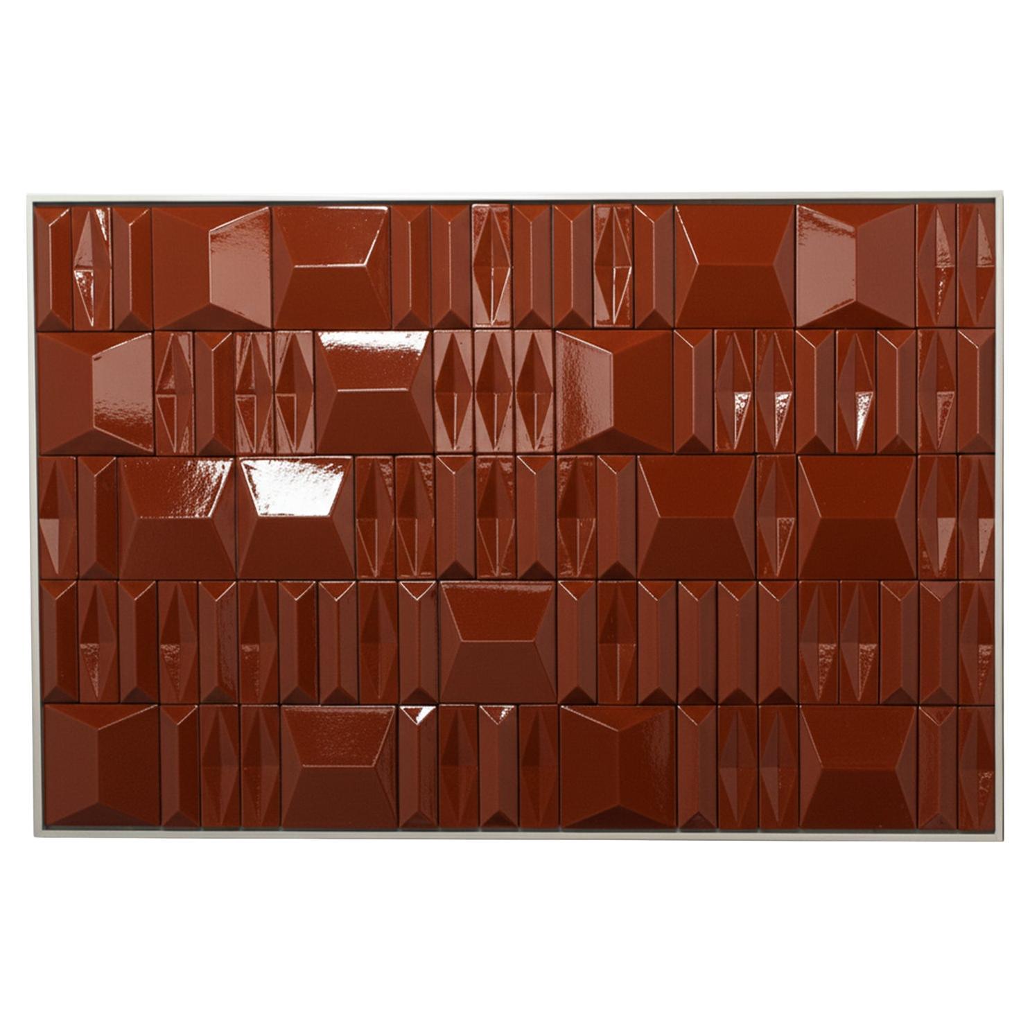 Panneau décoratif d'extérieur Milano Brick Terracotta Handmade Tile