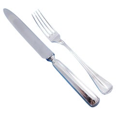 Juego de 24 cubiertos de plata Milano by Buccellati Italy Juego de postres de frutas
