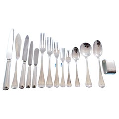 Milano by Buccellati Italy Sterling Silver Flatware Set Service 178 Pieces