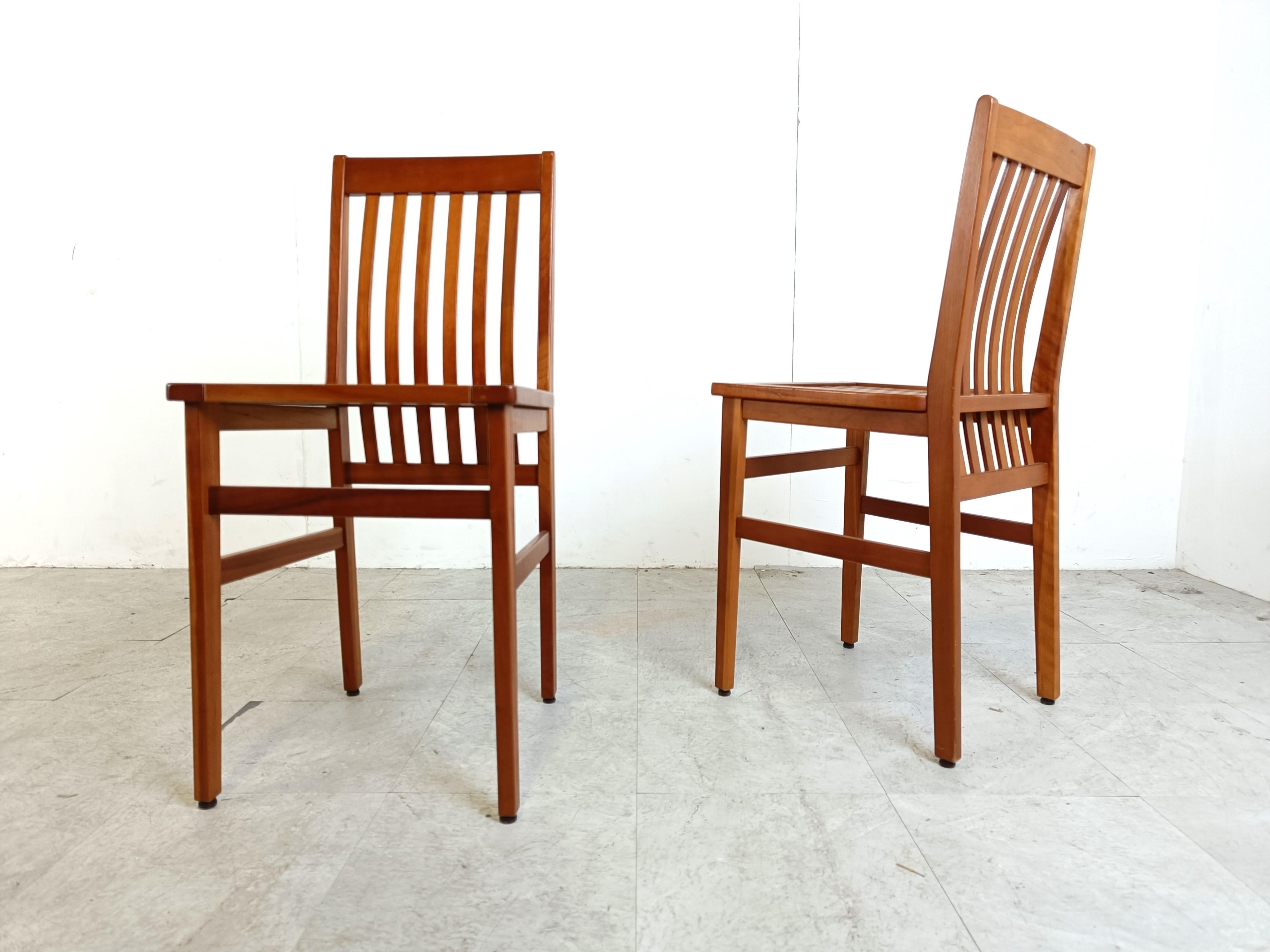 Milano Chairs by Aldo Rossi for Molteni, Set of 12 For Sale 3