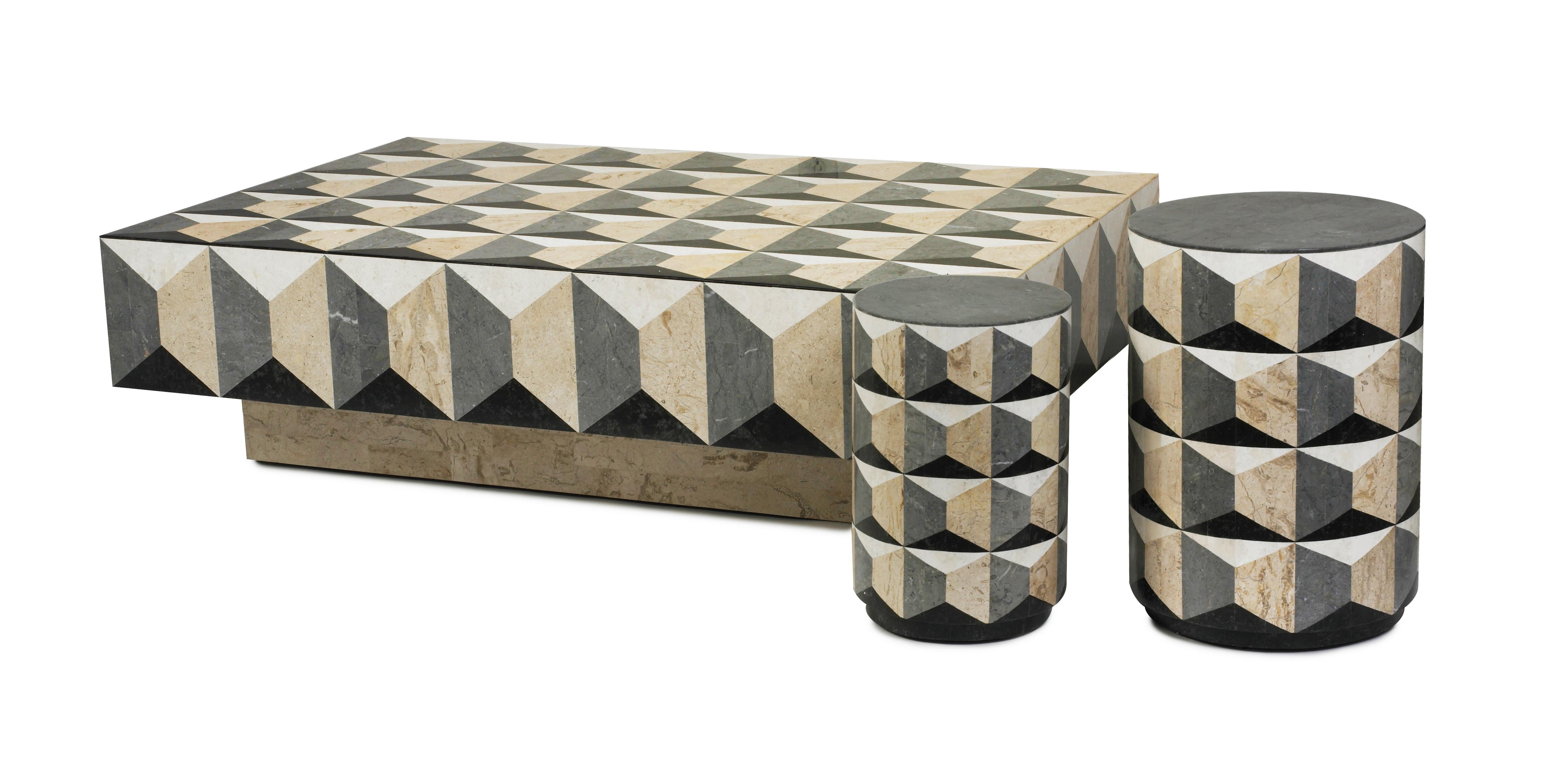 Brutalist Milano Coffee Table