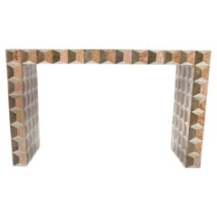 Milano Console, Rose Marble