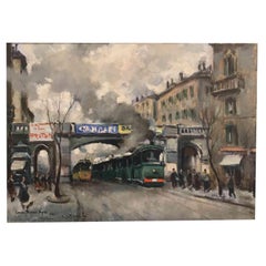 Milano Corso Buenos Aires 20. Jahrhundert Italienische Straßenansicht von Castelfranchi