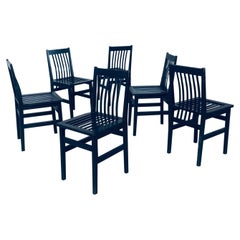 'Milano' Dining Chair Set by Aldo Rossi for Molteni, Italy, 1987