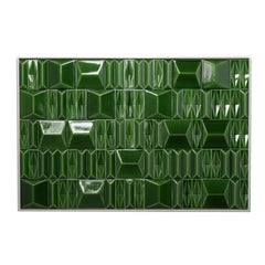 Milano Emerald Handmade Decorative Tile Indoor Panel