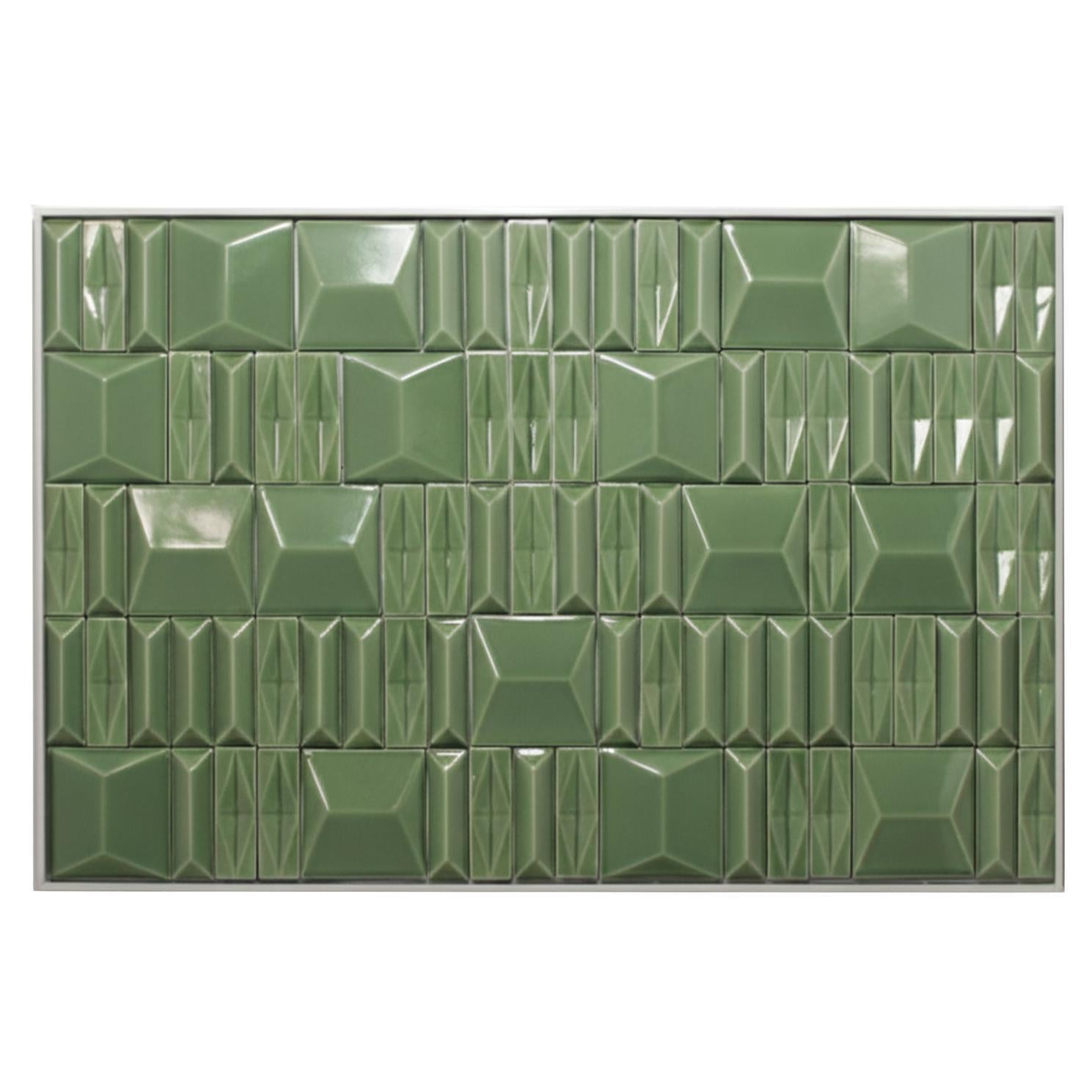 Panneau décoratif d'intérieur Milano Forest Matte Handmade Tile