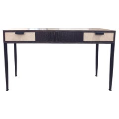 Milano Leather 3-Drawer Desk