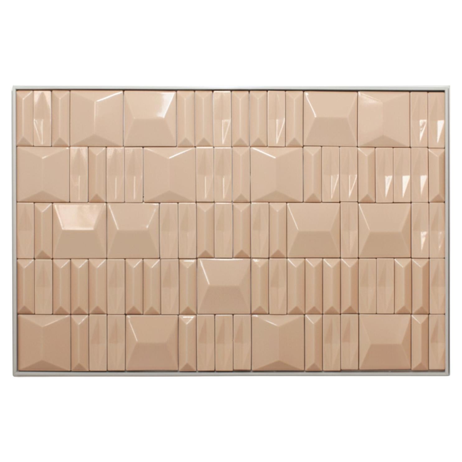 Milano Nude Matte Handgemachte Dekorative Fliese Outdoor Panel