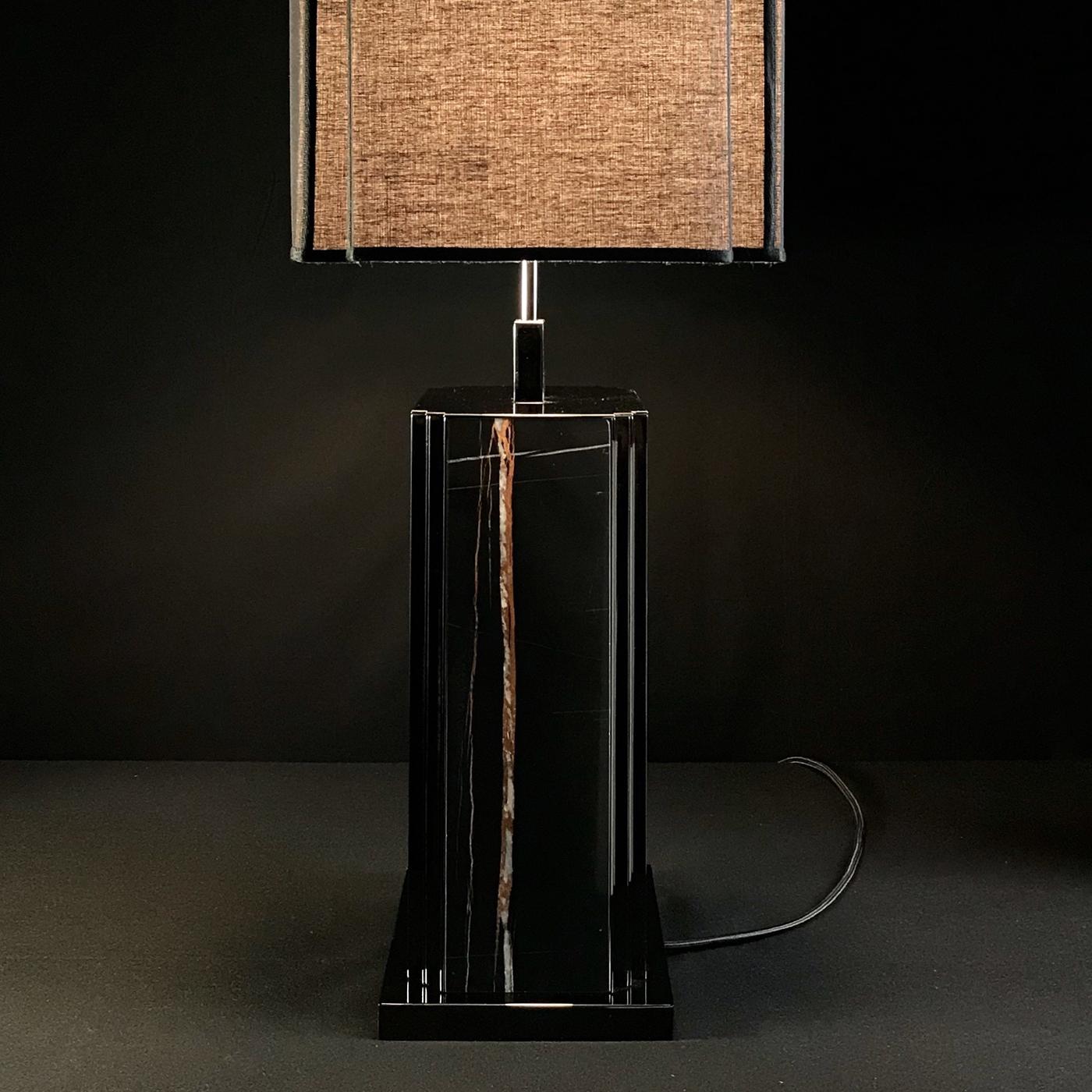 Brass Milano Sahara Noir Table Lamp