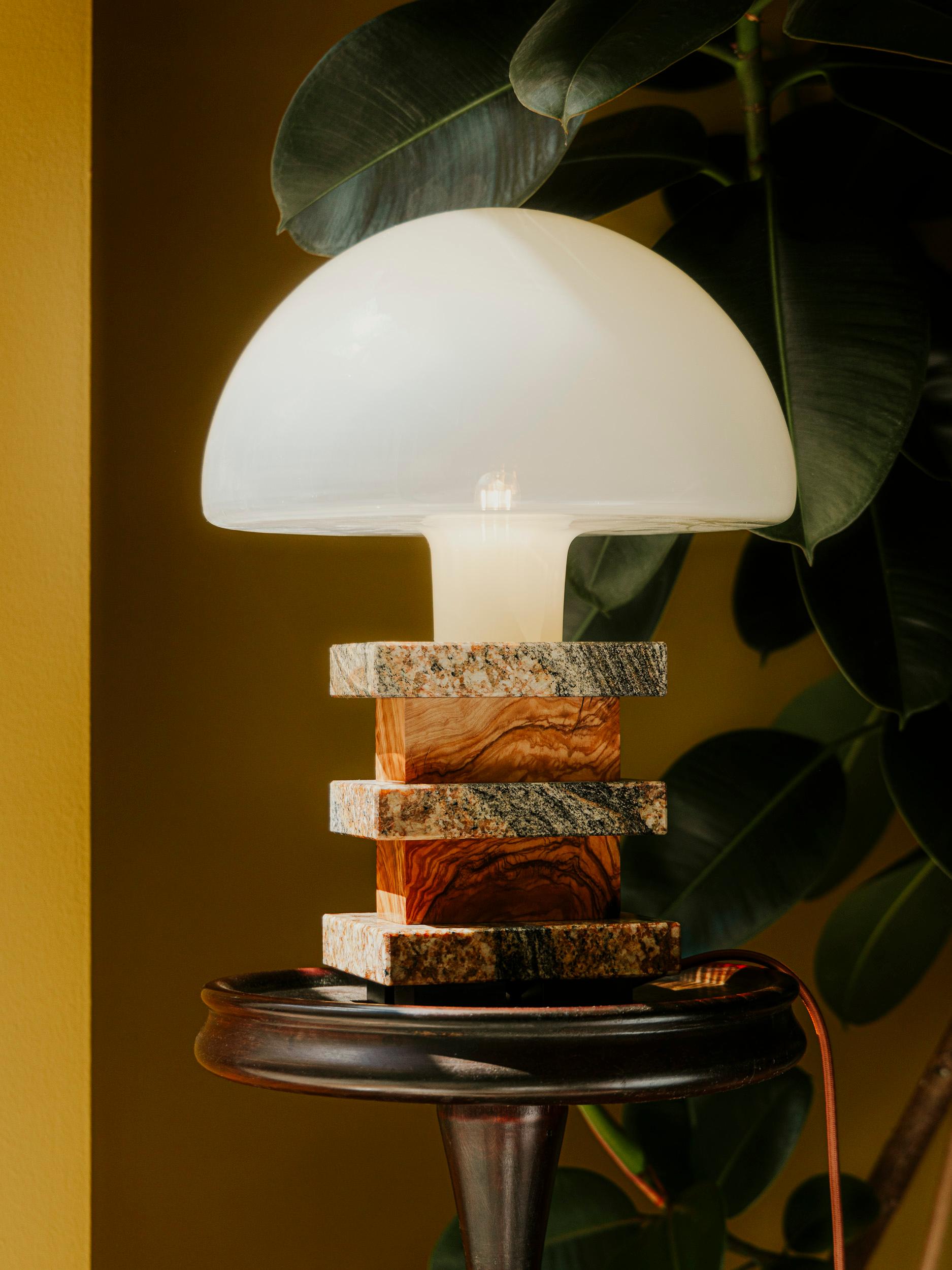 TISCHLAMPE MILANO - Limitierte Borsani Auflage 1/7 - Nr.1

Die neue Tischleuchte MILANO von Fabian Freytag Studio ist ein faszinierendes Beispiel dafür, wie künstliche Intelligenz und traditionelle Handwerkskunst harmonisch kollaborieren können. Das