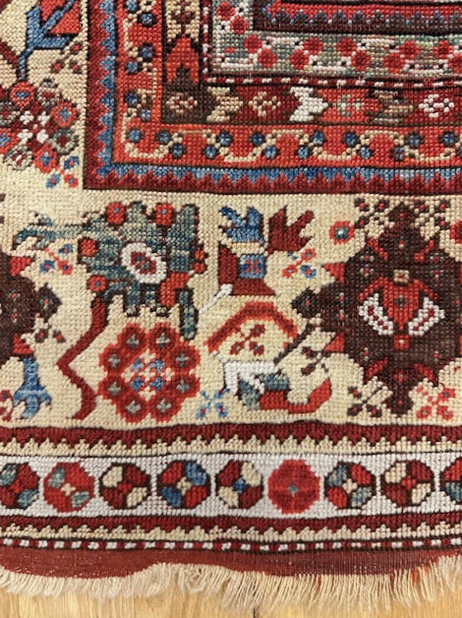 Milas prayer rug from south west Anatolia,Turkey

Age: circa 1870

Dimensions: 5′.5