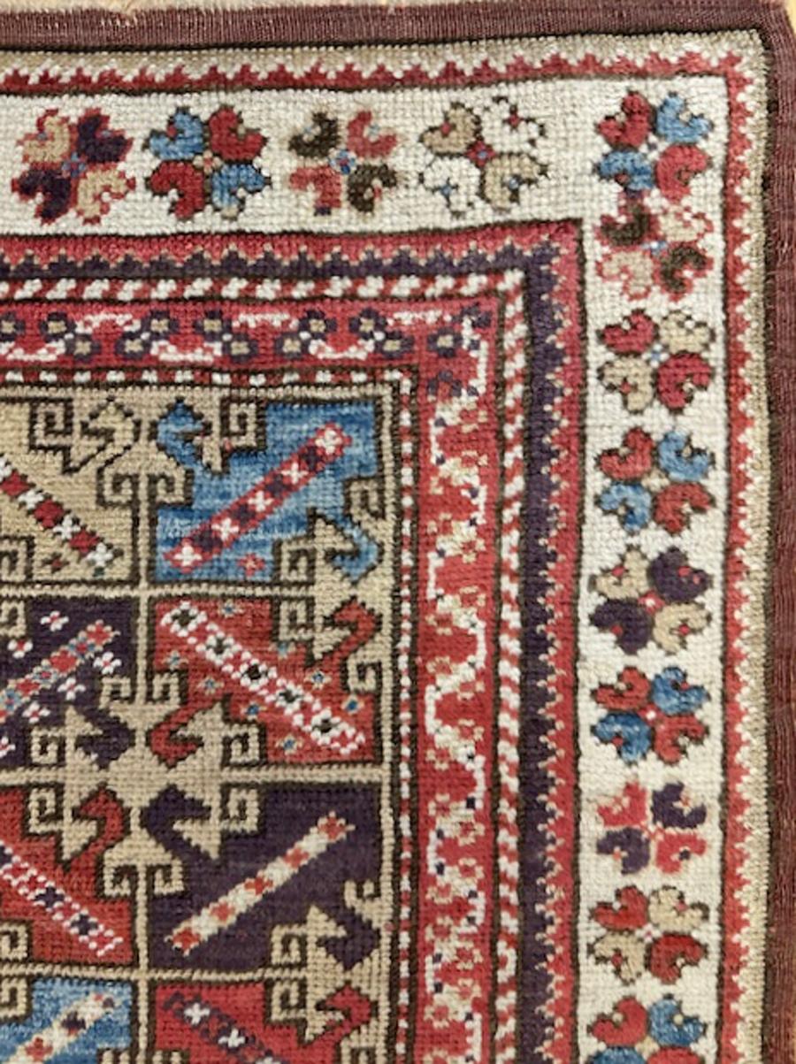 19th Century Milas prayer rug For Sale
