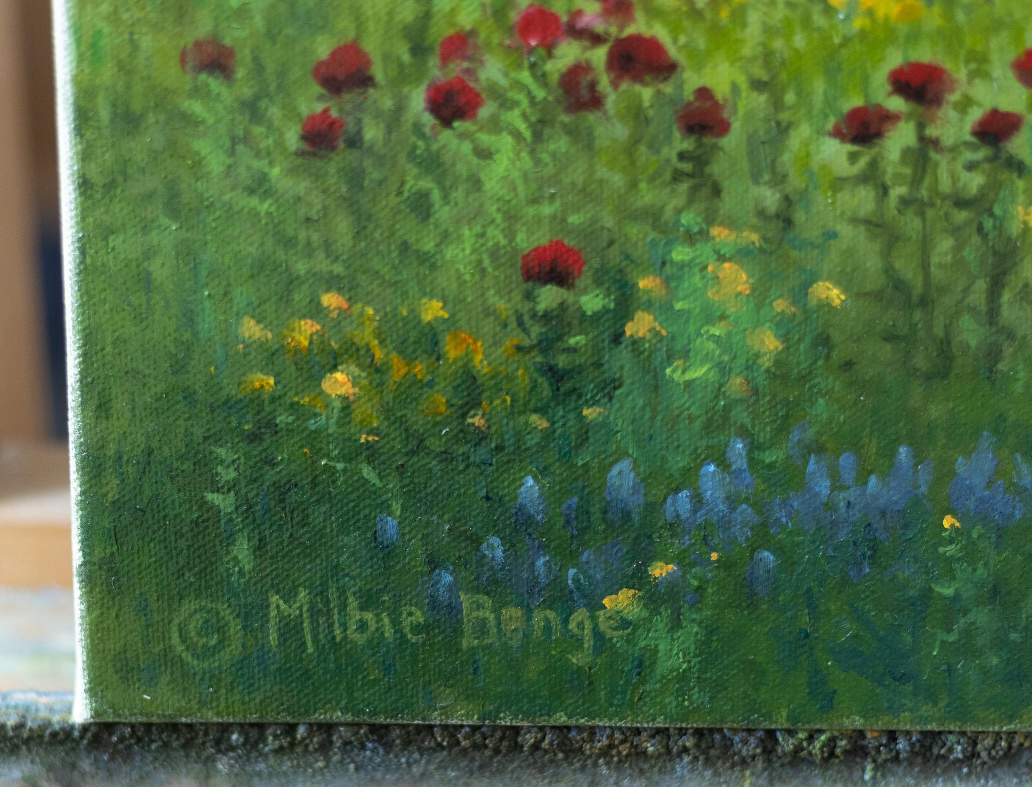 Poppies and More - Painting by Milbie Benge