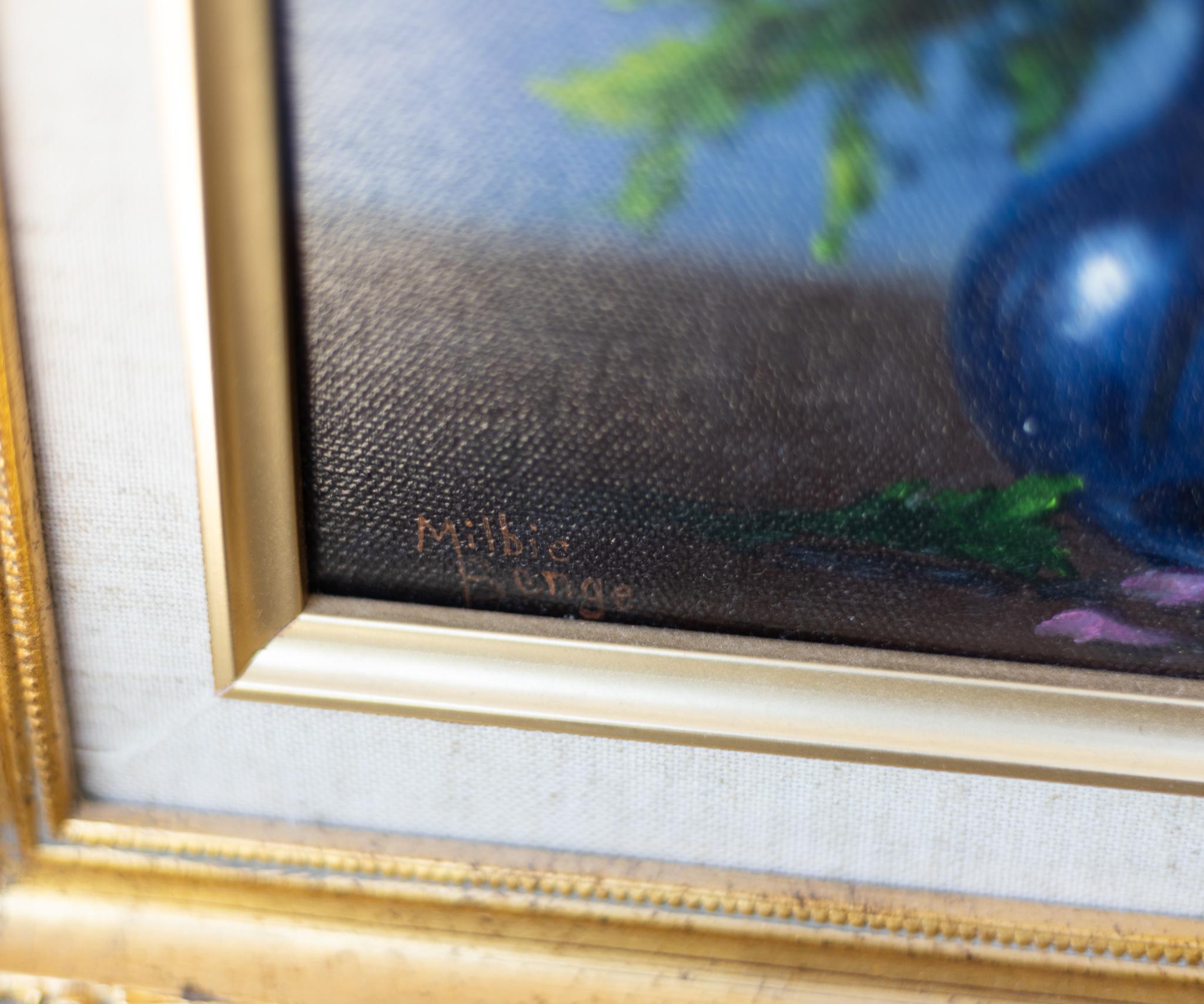 Natura morta floreale - Still-Life Painting Grigio di Milbie Benge