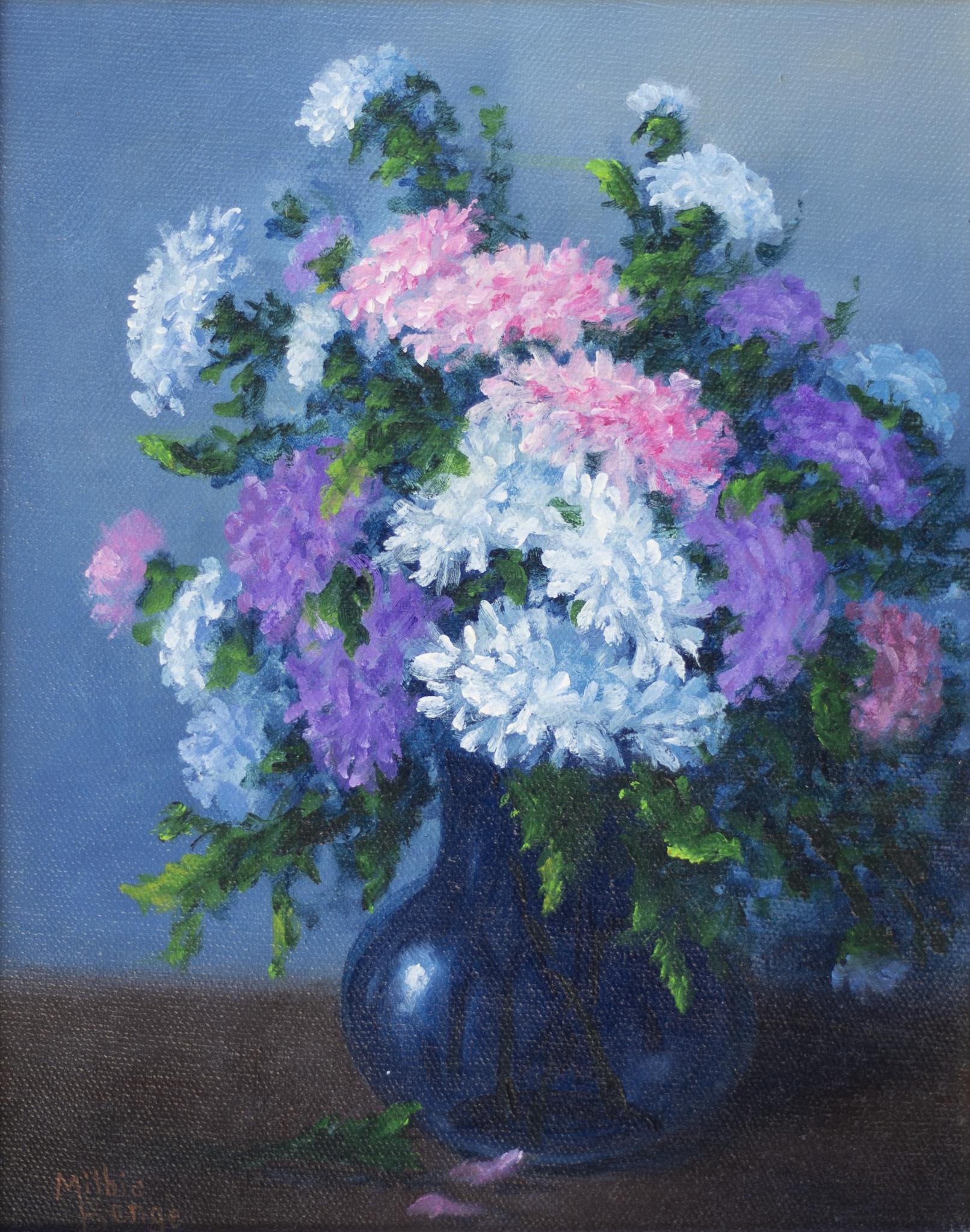 Milbie Benge Still-Life Painting - Still Life Floral