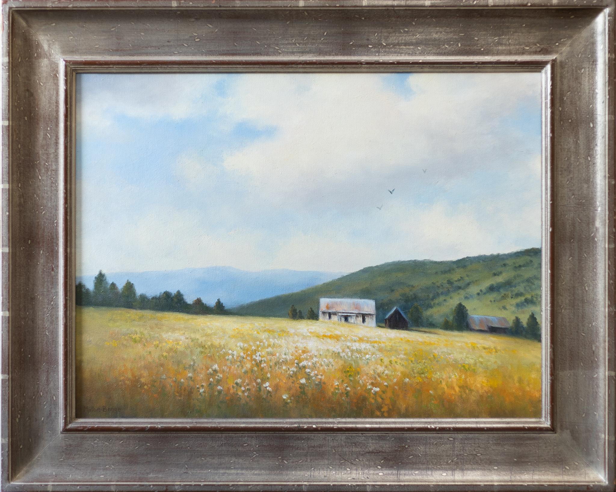 Landscape Painting de Milbie Benge - Colinas de Verano