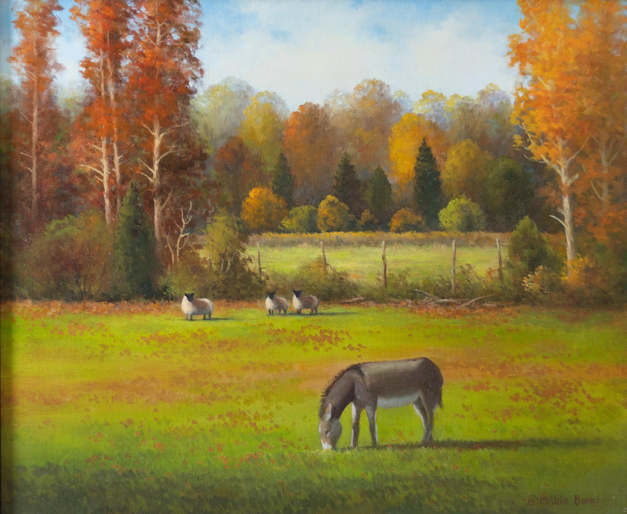 Gli Osservatori - Painting di Milbie Benge