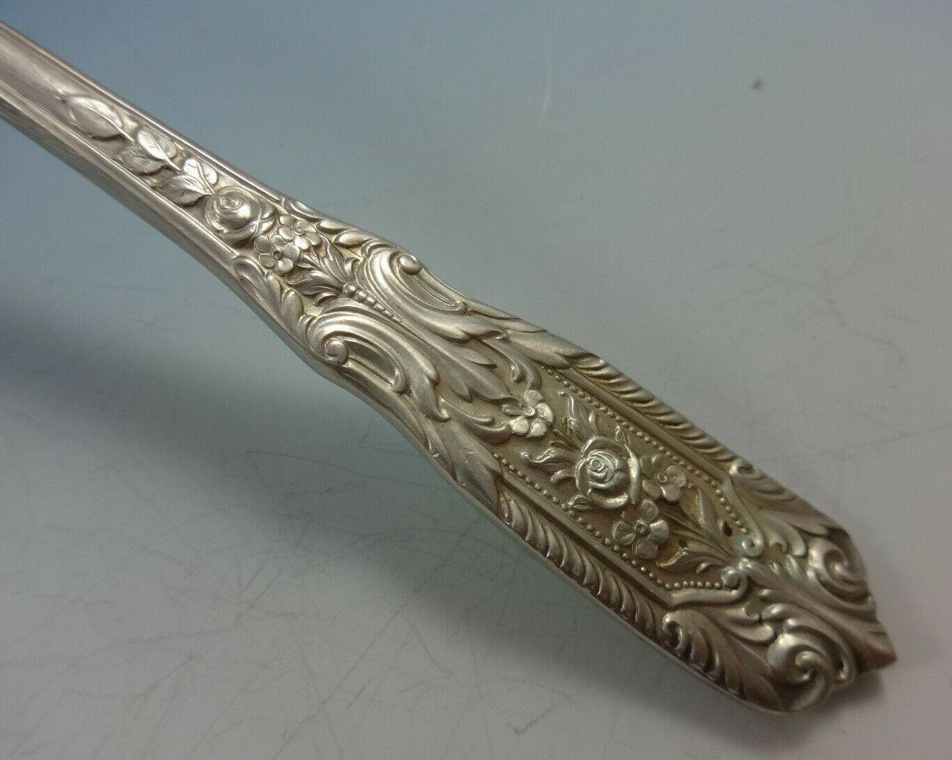 Set di posate in argento Sterling Milburn Rose by Westmorland 12 Servizio 93 Pezzi in vendita 3
