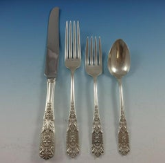 Milburn Rose von Westmorland, Besteckset aus Sterlingsilber für 8 Personen, 36 Teile