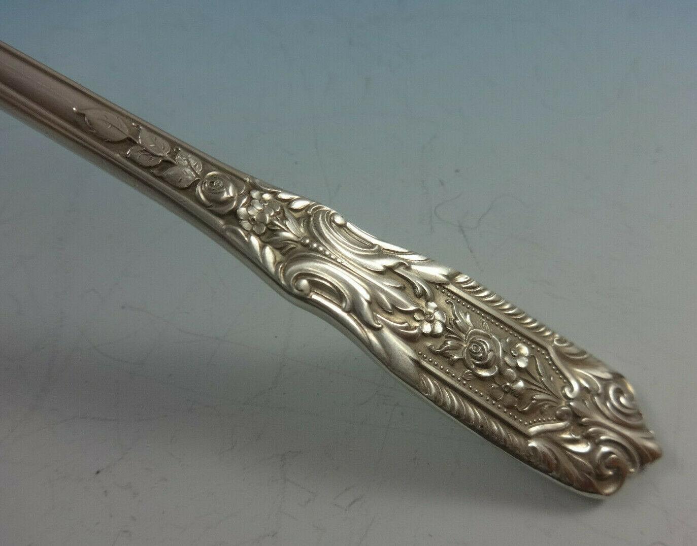 Ensemble de couverts en argent sterling pour 8 personnes 36 pièces Milburn Rose par Westmorland Excellent état - En vente à Big Bend, WI
