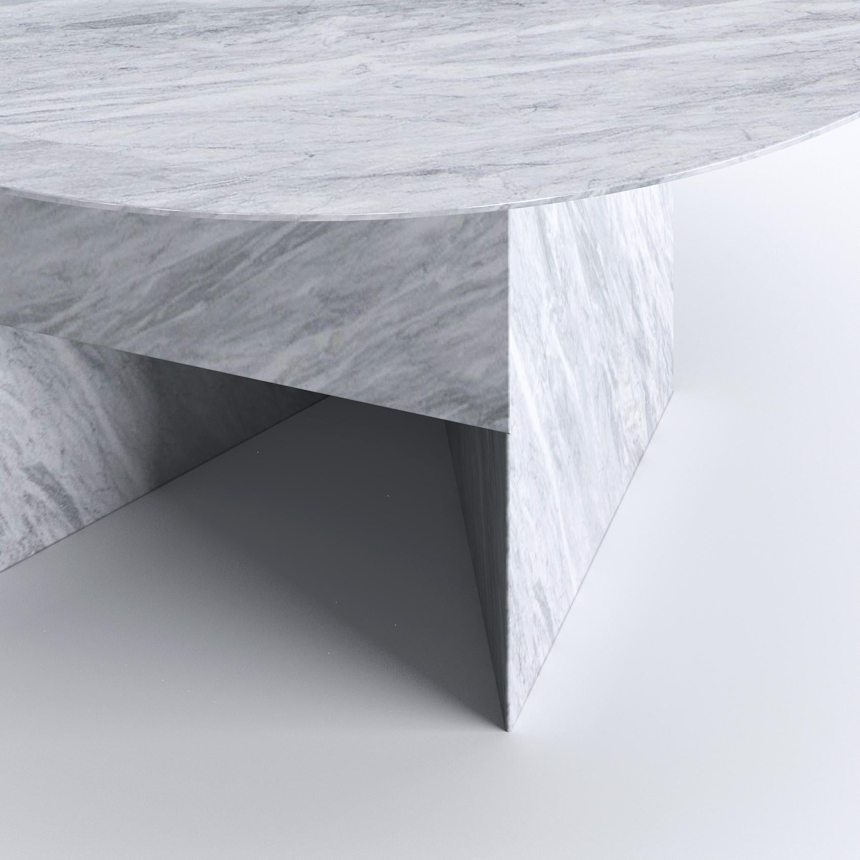 Mild Difference Marble Table by Scattered Disc Objects In New Condition For Sale In Geneve, CH