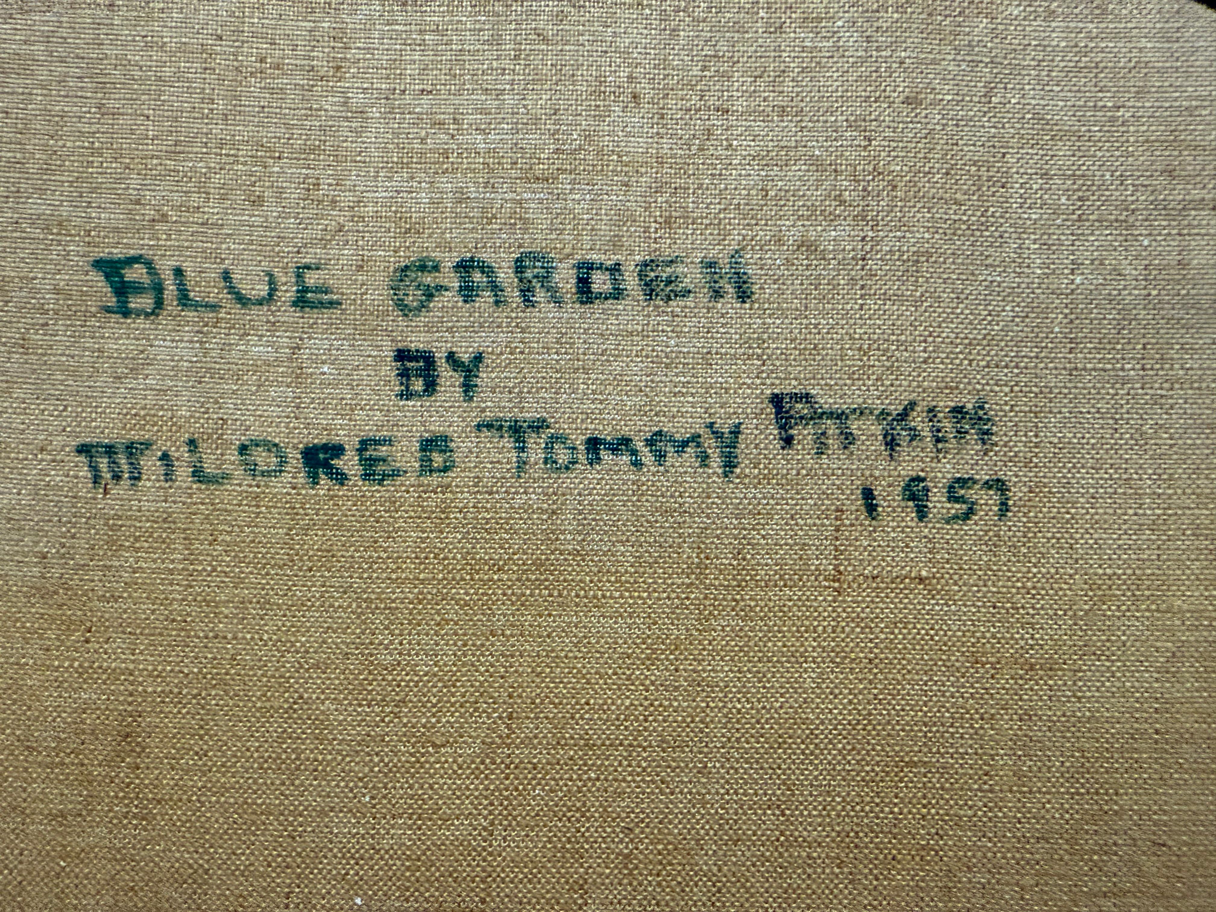 Mildred Tommy Atkin Abstrakte Blumen aus der Mitte des Jahrhunderts  Malerei im Angebot 2