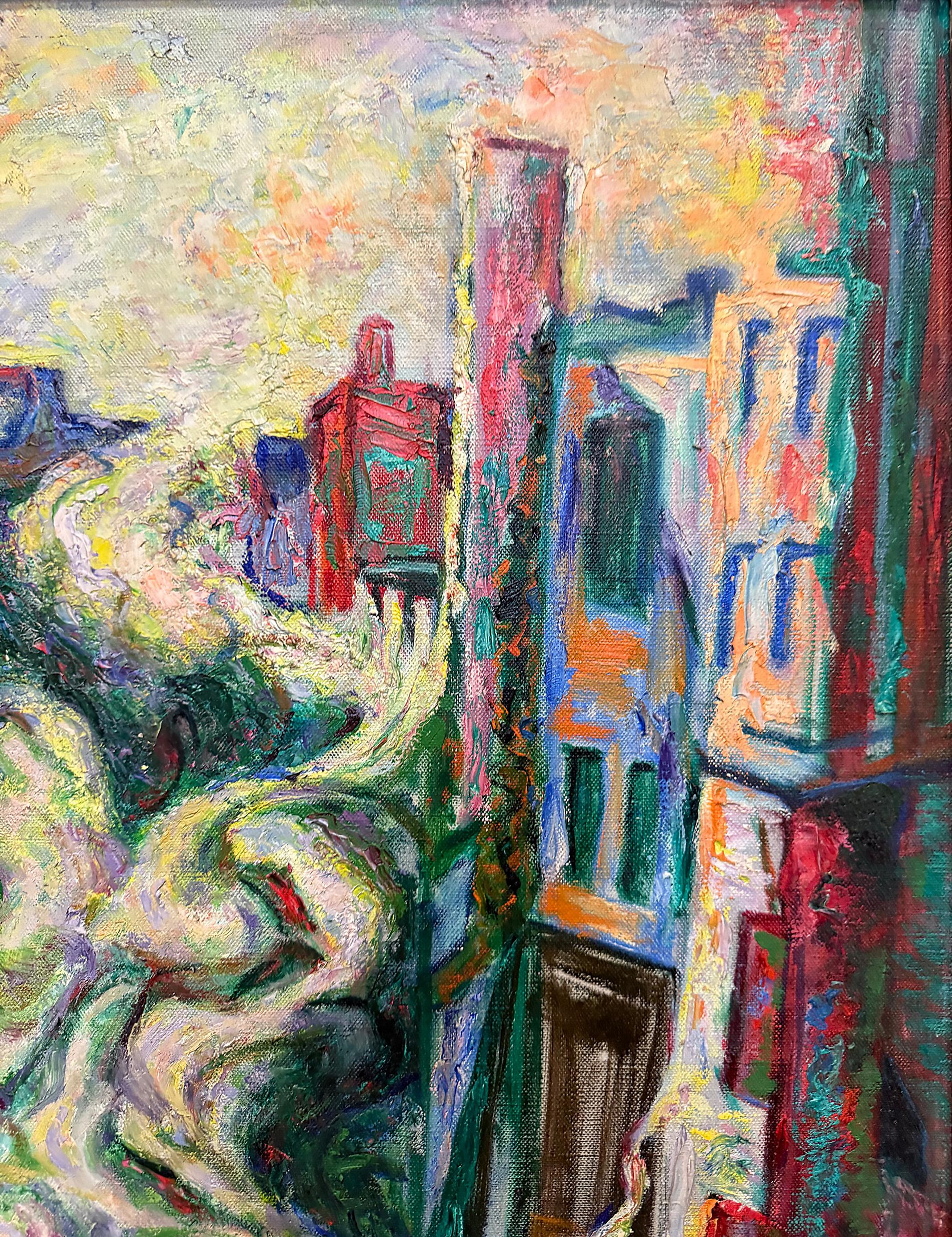 Mildred Tommy Atkin Mitte des Jahrhunderts Malerei Abstrakter Expressionist (Nordamerikanisch) im Angebot