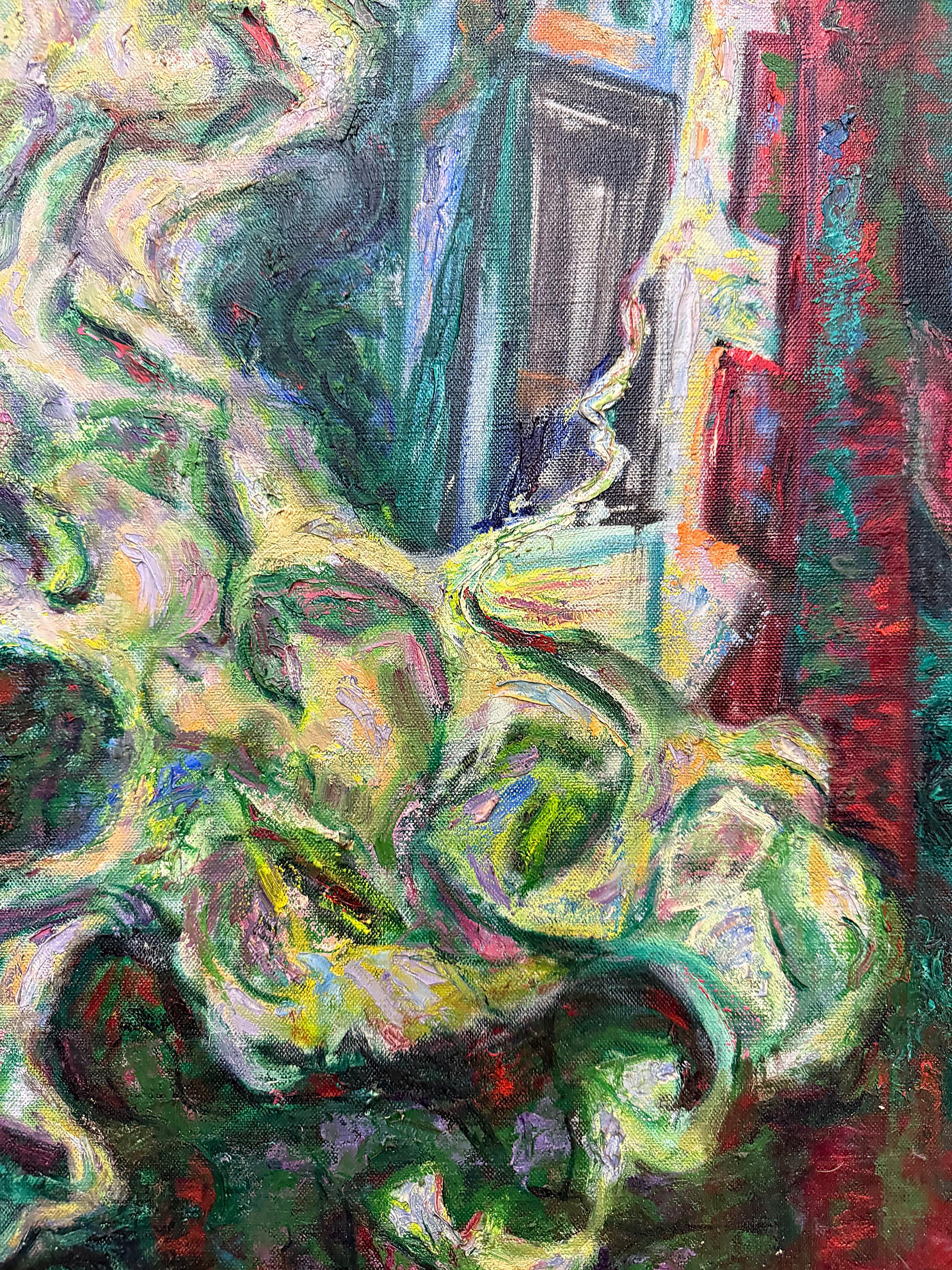 Mildred Tommy Atkin Mitte des Jahrhunderts Malerei Abstrakter Expressionist (20. Jahrhundert) im Angebot