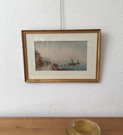 Return of the seaside market and fishing boats