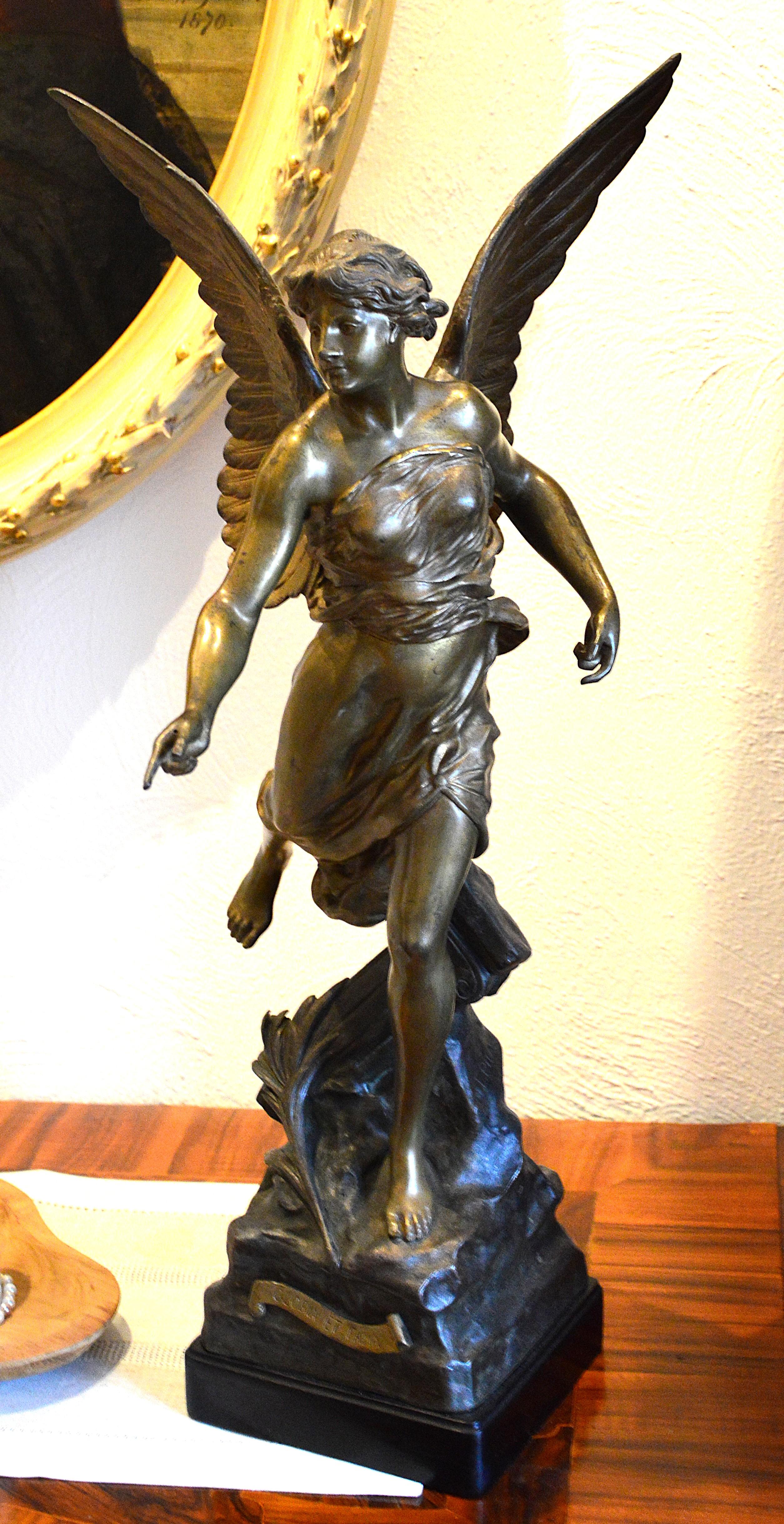 Emile Louis Picault (1833-1915), 'Gloria et Fama' For Sale 6