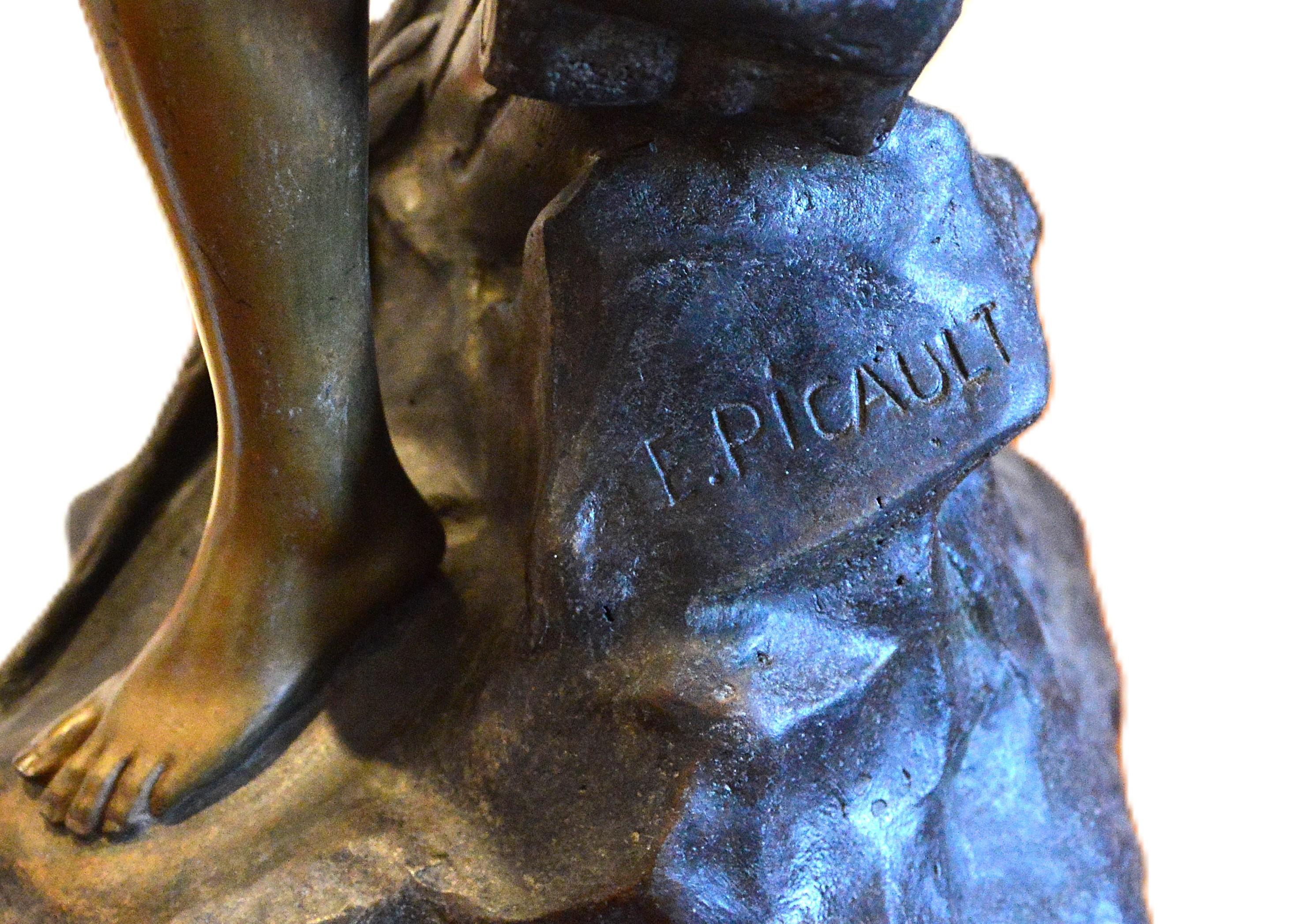 Emile Louis Picault (1833-1915), 'Gloria et Fama' For Sale 7