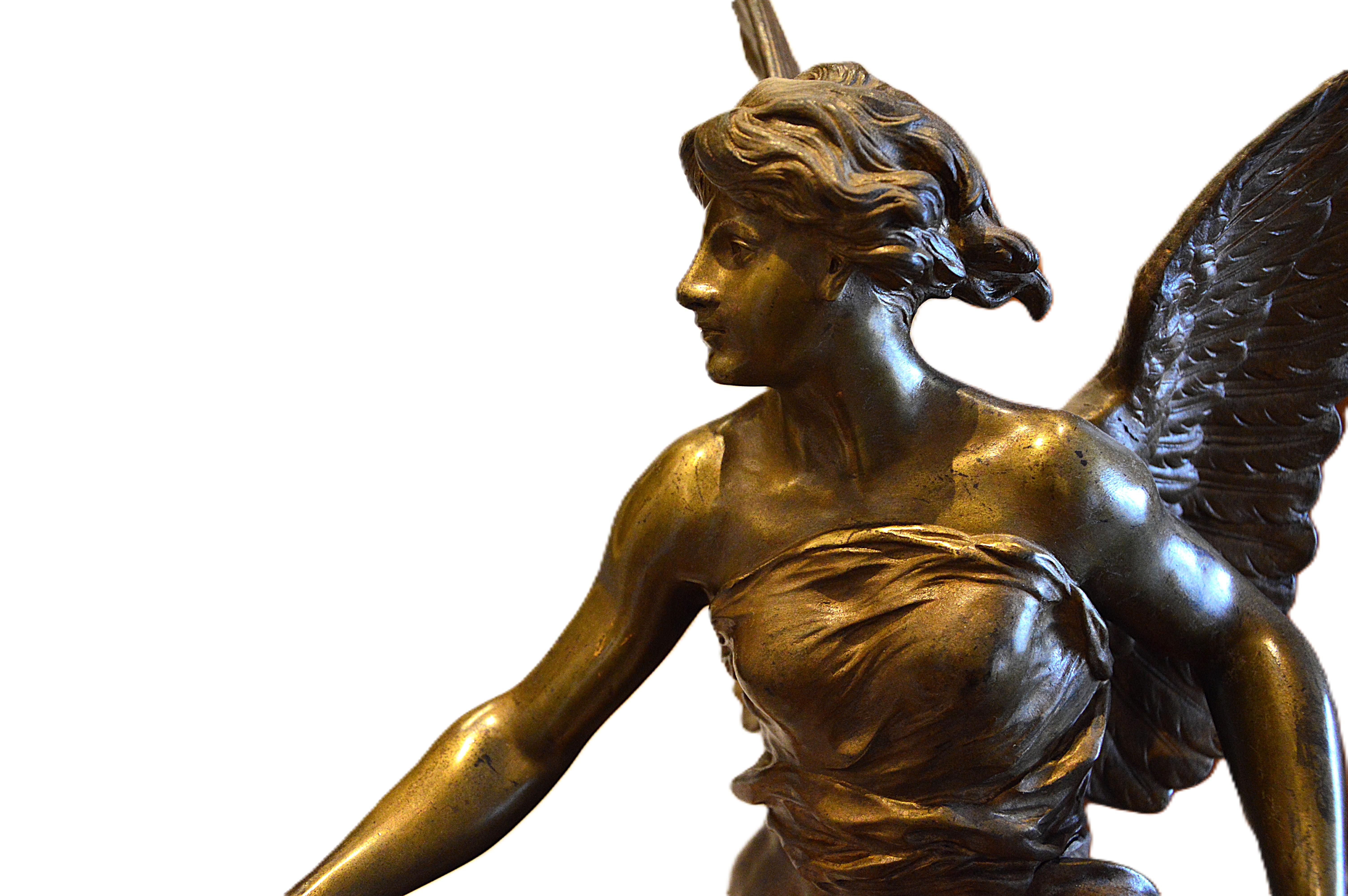 Emile Louis Picault (1833-1915), 'Gloria et Fama' For Sale 1