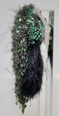 Milena Zu Silk and Turquoise Earrings