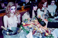 A Dazzling Beauty #2 – Miles Aldridge, Woman, Nude, Fashion, Erotic, Dinner, Art