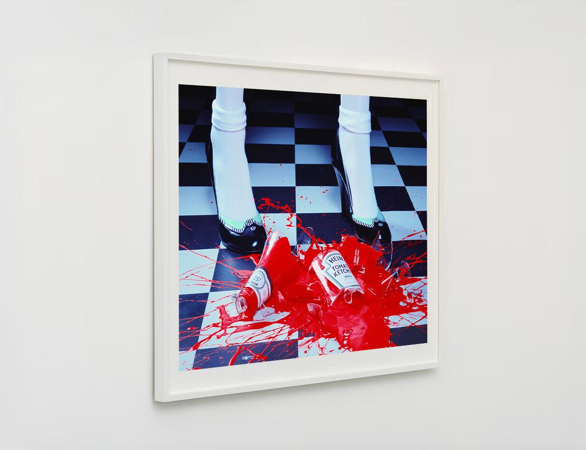 A Drop of Red #2 - Miles Aldridge (Colour Photography)
Signed in ink on artist’s label
Chromogenic print
15 x 21 inches
Edition of 10 + 2 AP

Available in the following sizes:
28 3/4 x 40 inches, edition of 10 + 2 AP
43 x 60 inches, edition of 3 + 2