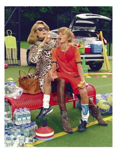 A Perfect Mum #3  – Miles Aldridge, Woman, Fashion, Colour, Soccer, Sport