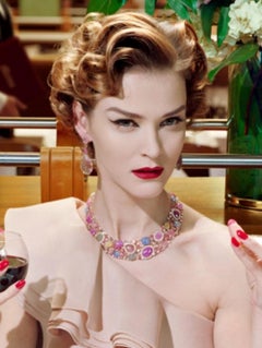 A Precious Glam #2 - Miles Aldridge, Donna, Moda, Glamour, Ritratto, Colore