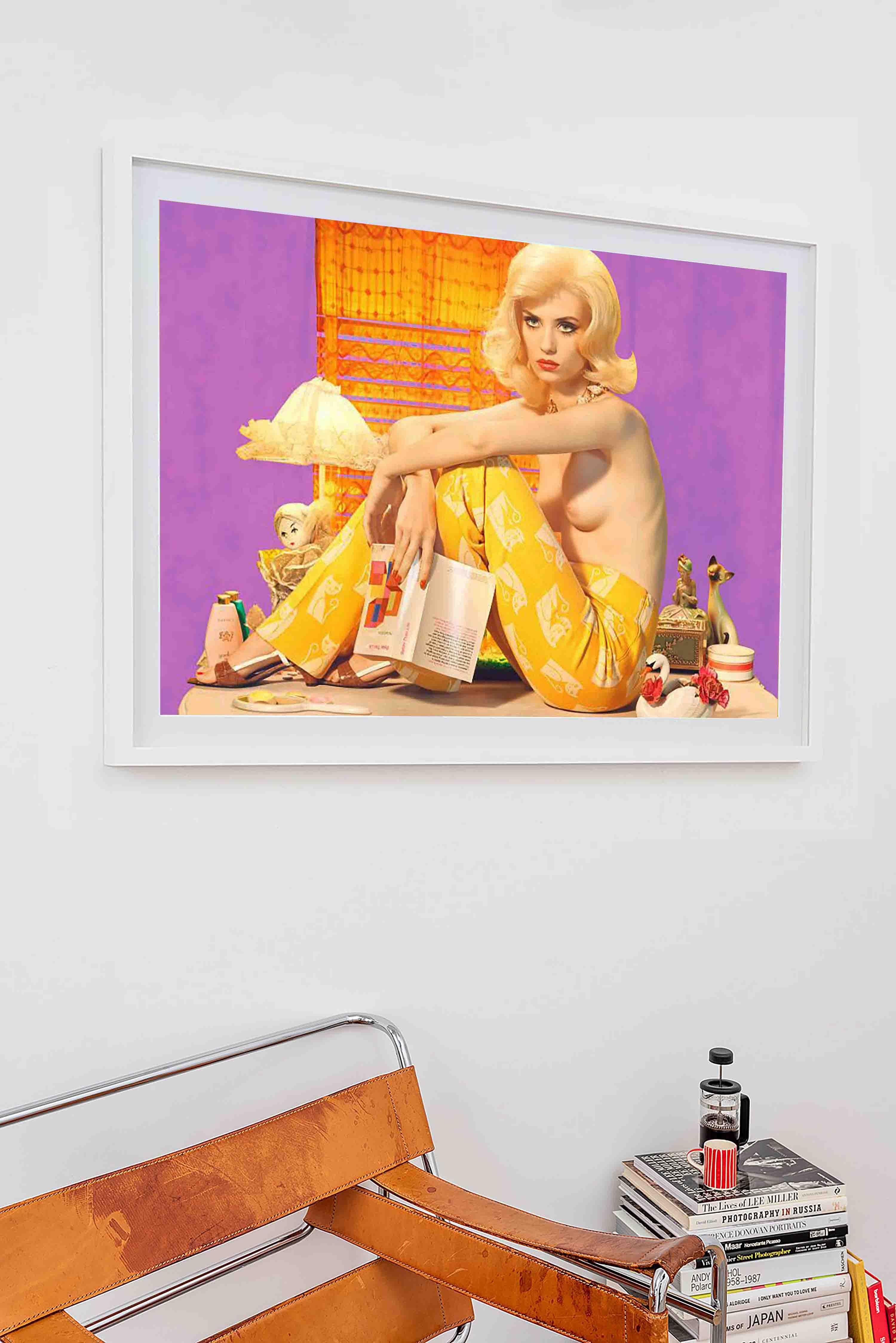 Better Than Life (After Miller), 2017 - Miles Aldridge (Colour Photography)
Signed and numbered in pencil verso
Screenprint in colours
29 1/2 x 40 1/2 inches
Edition of 15 

Miles Aldridge (born 1964) is one of Britain’s most celebrated fashion