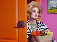 Doors #2, 2023 – Miles Aldridge, Woman, Screenprint, Beauty, Art