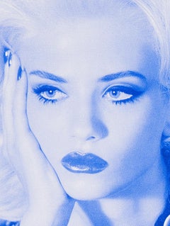 Ex Libris – Miles Aldridge, Woman, Fashion, Erotic, Model, Skull, Book, Blonde