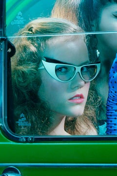 Five Girls in a Car #1 – Miles Aldridge, Girls, Fashion, Pin Up, Models, Car