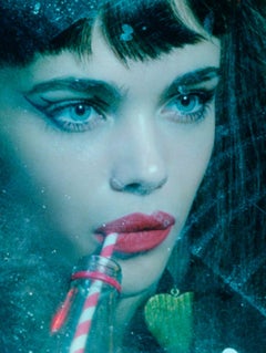 Five Girls in a Car #3 – Miles Aldridge, Girl, Fashion, Erotic, Model, Car, Art