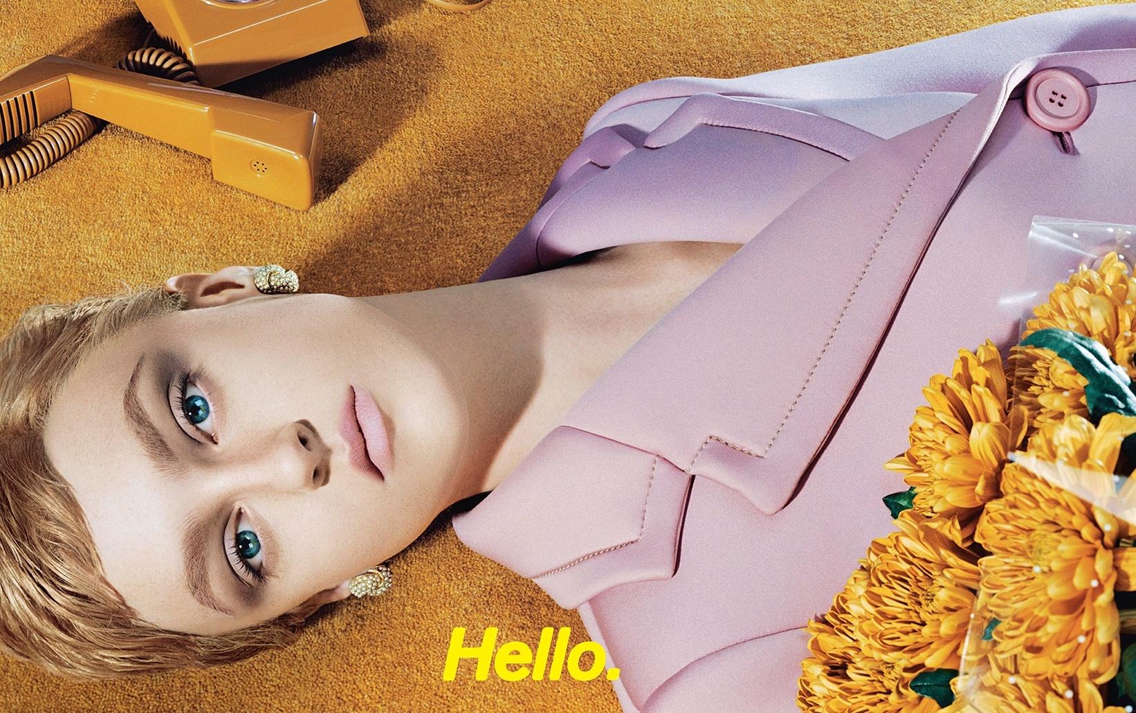 Hello – Miles Aldridge, Woman, Fashion, Glamour, Telephone, Hello, Filmstill For Sale 1