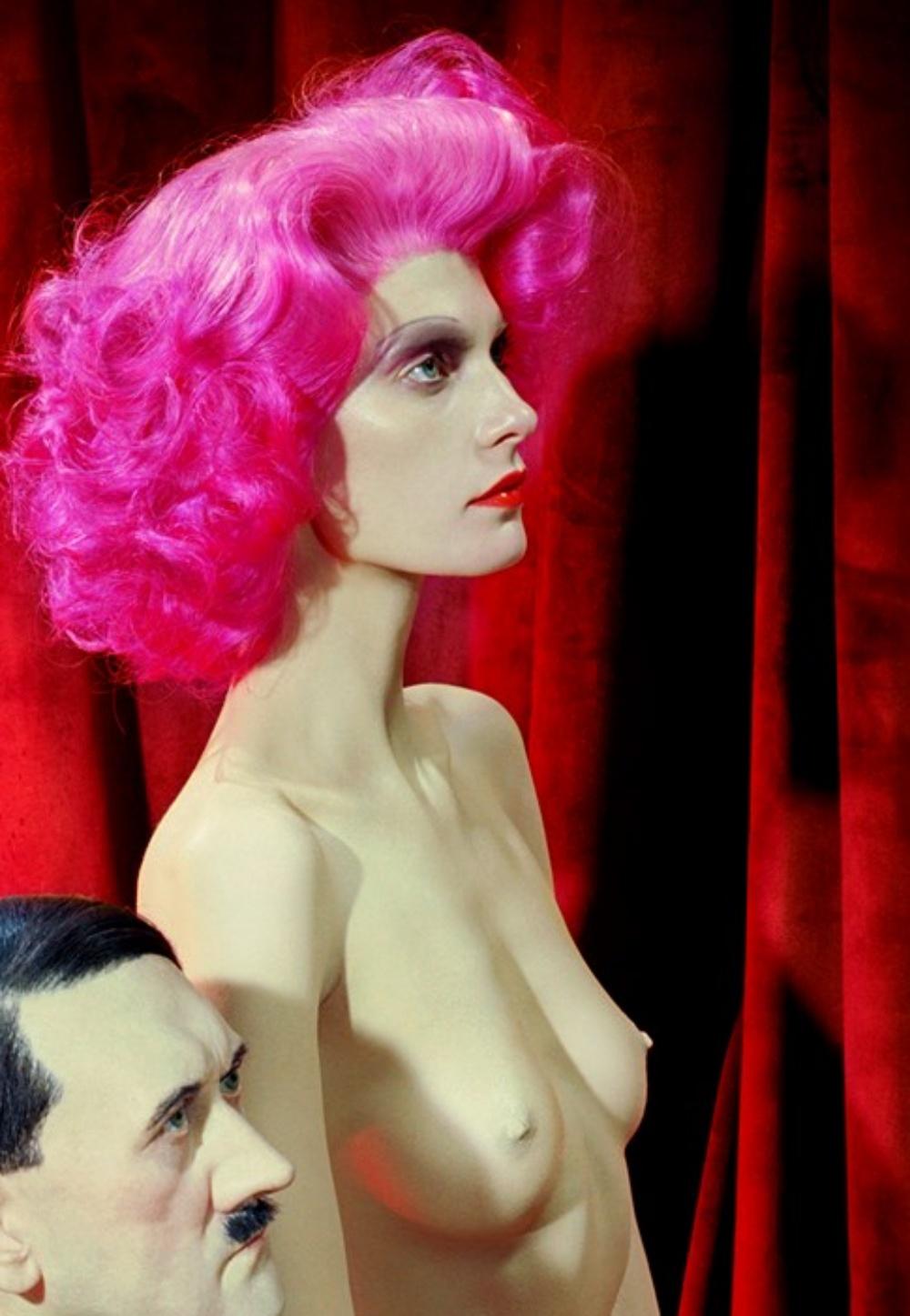 Him (after Cattelan) – Miles Aldridge, Woman, Fashion, Erotic, Nude, Colour, Art For Sale 3