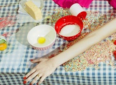 Home Works #4 – Miles Aldridge, Woman, Fashion, Colour, Art, Kitchen, Housewife