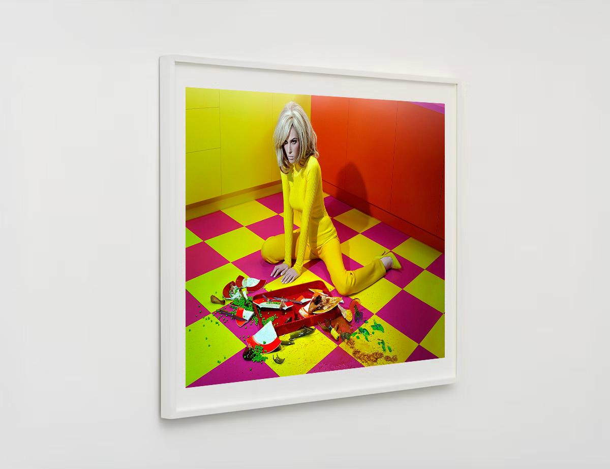 I Only Want You To Love Me #1, 2011 - Miles Aldridge (Colour Photography)
Signed in ink on artist’s label
Chromogenic print
20 ¾ × 30 inches
Edition of 10


Miles Aldridge (born 1964) is one of Britain’s most celebrated fashion photographers, who