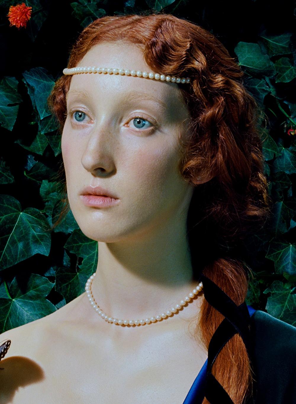 Miles Aldridge: „In The Garden“, Frau, Mode, Farbe, Kunst, Garten, Natur im Angebot 4